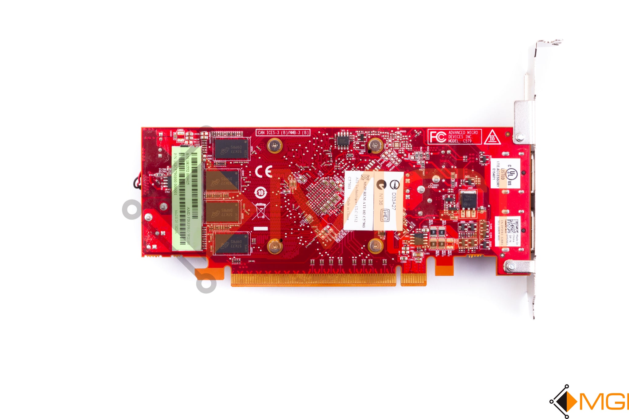 Carte Graphique AMD ATI Firepro V5800 100-505605 1GB Pcie 2x Dp 1x DVI Carte Graphique AMD ATI Firepro V5800 100-505605 1GB Pcie 2x Dp 1x DVI