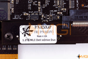 24X4P JDJY3 FUSION 1.2TB FIO IO DRIVE DUO PCI-E MLC  HIGH PROFILE DETAIL VIEW