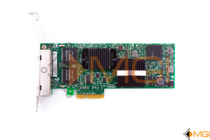 HM9JY DELL INTEL QUAD PORT PT PCI-E NETWORK CARD TOP VIEW 