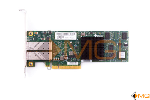 84FDM DELL PCI-E 2-PORT FIBER CHANNEL HBA TOP VIEW