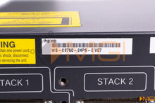Load image into Gallery viewer, WS-C3750-24PS-E CISCO CATALYST 3750 24PT 10/100 2 SFP ENHANCE DETAIL VIEW