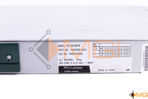 PA03500-B201 FUJITSU 10GB 12-PORT ETHERNET SWITCH PD-XG700FB DETAIL VIEW