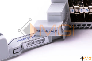 DCS-7500E-48S-LC ARISTA 7500 SERIES 48-PORT 1/10GbE SFP+ WIRE-SPEED LINE CARD DETAIL VIEW