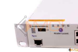 6850-24L ALCATEL LUCENT OMNISWITCH 24-PORT SWITCH DETAIL VIEW