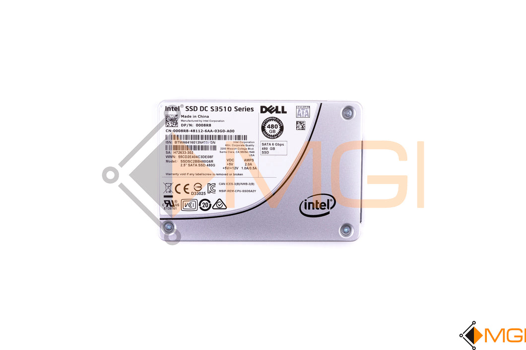 008R8 DELL INTEL S3510 480GB SATA 2.5