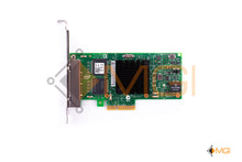 Load image into Gallery viewer, X8DHT DELL I350-T4 QUAD PORT GIGABIT SERVER ADAPTER TOP VIEW 