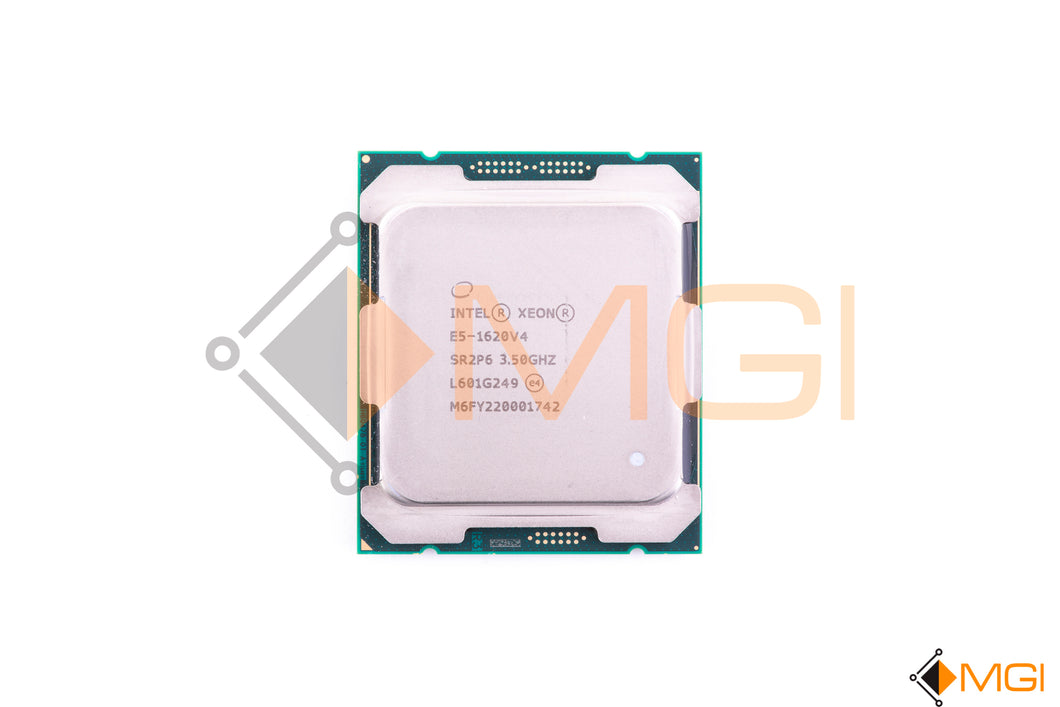 E5-1620 V4 // SR2P6  INTEL XEON 3.5GHZ QUAD CORE LGA2011-3 CPU FRONT VIEW