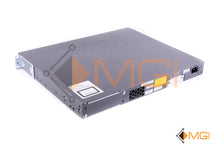 Load image into Gallery viewer, WS-C2960X-48LPS-L USED CISCO NETWORK SWITCH W/ RACKMOUNT BRACKETS W/ PORT BLANK REAR VIEW