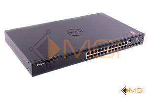N1524 DELL NETWORKING 24P 1GBE 4P SFP+ SWITCH FRONT VIEW 