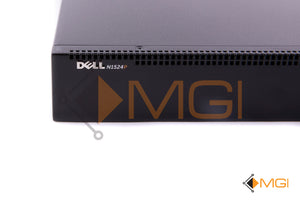 N1524P DELL POWERCONNECT 24 PORT GIGABIT POE+ LAYER 2 SWITCH LIGHT SCRATCHES ON TOP DETAIL VIEW