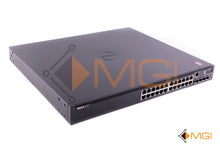 Load image into Gallery viewer, N1524P DELL POWERCONNECT 24 PORT GIGABIT POE+ LAYER 2 SWITCH FRONT VIEW 