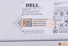 Load image into Gallery viewer, HCTRF DELL POWER SUPPLY B290EM-01 290W DETAIL VIEW