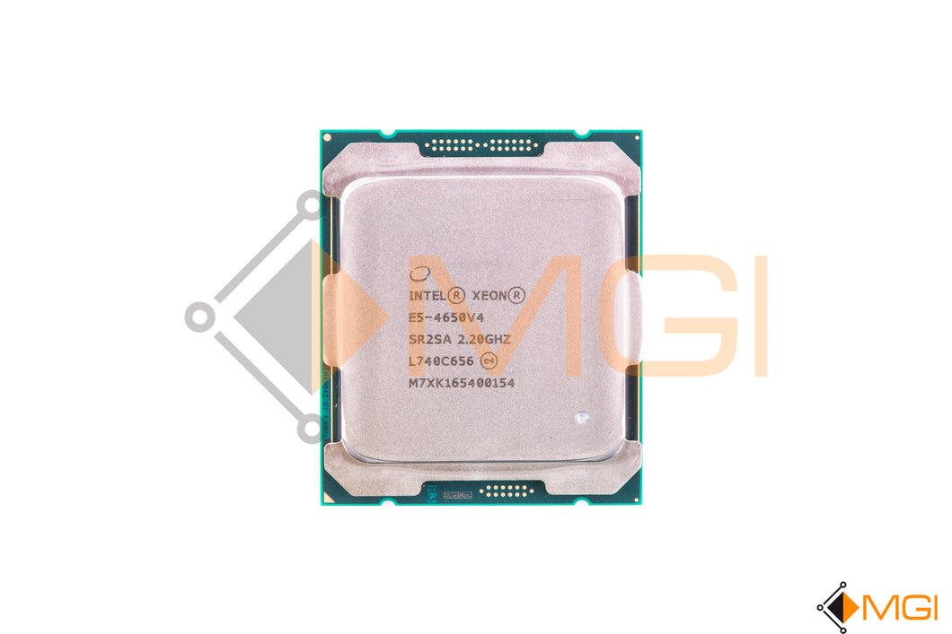 E5-4650 V4 // SR2SA INTEL XEON  2.4GHz 14-CORE 35MB CPU PROCESSOR FRONT VIEW
