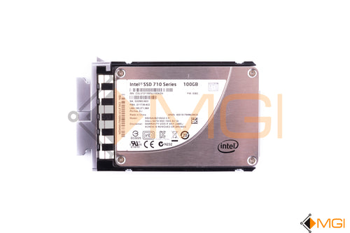UCS-SSD100GI1F105  INTEL SSD 710 SERIES 100GB 3GB/S SATA SSD 100G 5V 1A FRONT VIEW