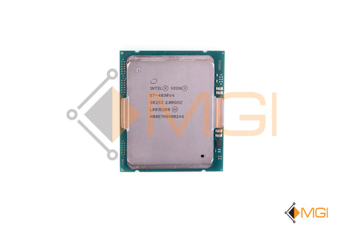 E7-4830 V4 // SR2S3 INTEL XEON 2GHz 35 MB 14 CORE LGA 2011-1 SERVER CPU FRONT VIEW 