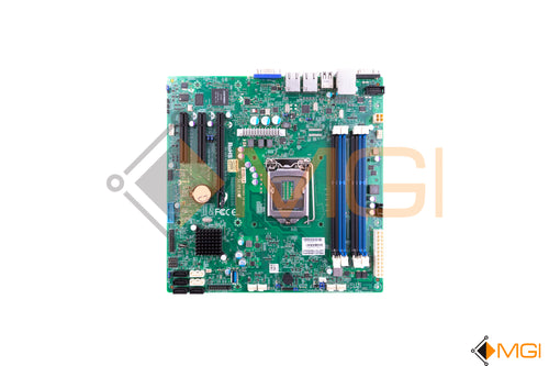 X10SLL-F SUPERMICRO LGA1150 MICRO ATX DDR3 SERVER MOTHERBOARD E3 v3 TOP VIEW 