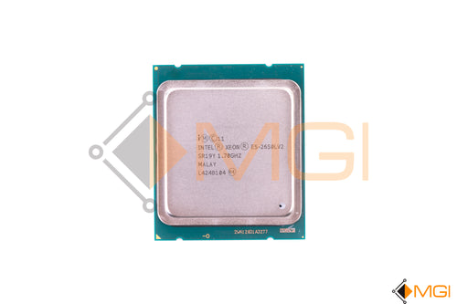 E5-2650LV2 // SR19Y INTEL XEON 10 CORE CPU E5-2650L V2 25M CACHE 1.70 GHZ - FRONT VIEW