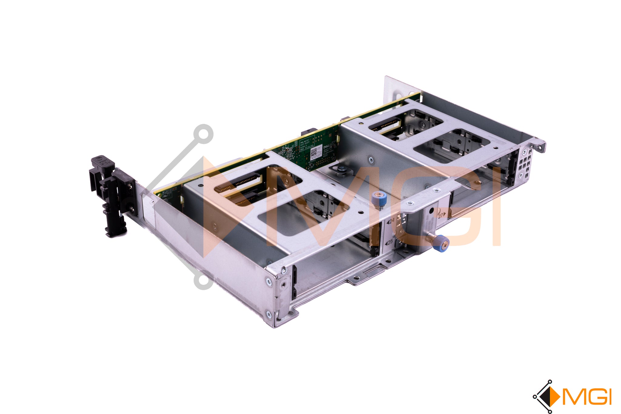 R740xd Rear View WMJR0 Dell R740XD 4-Bay SFF 2.5 HDD REAR BAY BACKPLANE - MGI – MGI
